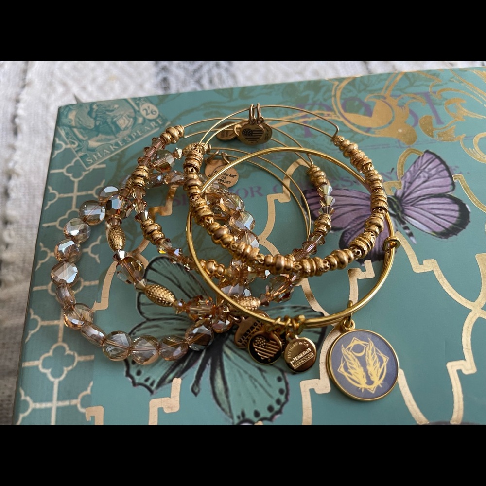 Alex and ani gorgeous Swarovski set